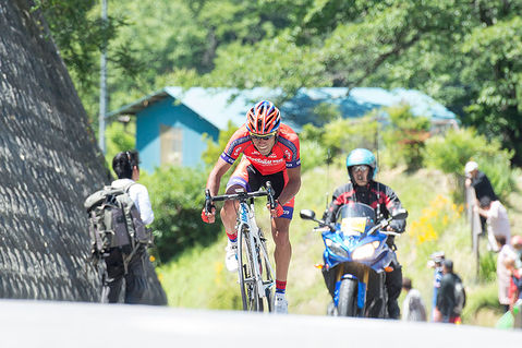 山岳賞でポイントを重ねるラヒーム･エマミ（PKY）