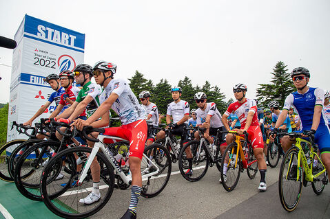 スタート前の選手達