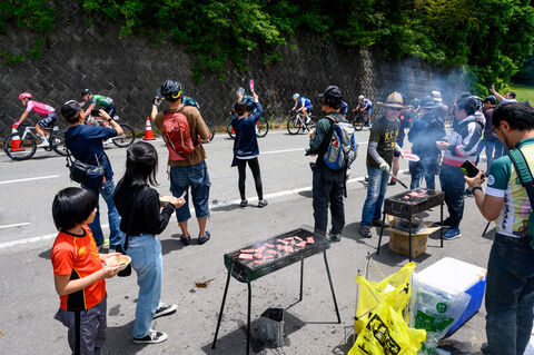 Cheer for Iida's famous BBQ