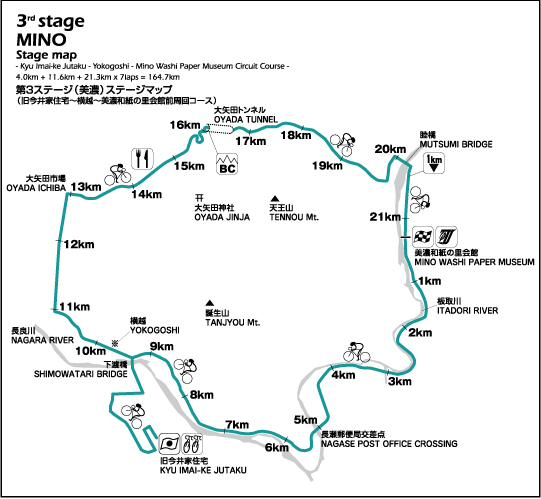 #3 MINO Stage Map | 美濃ステージマップ