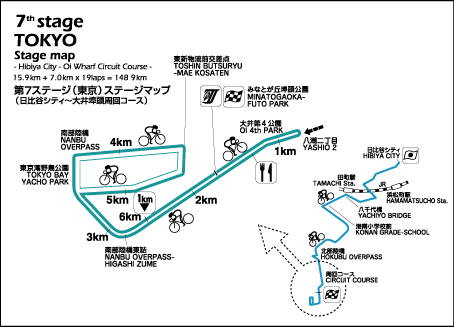 #7 TOKYO Stage Map | Xe[W}bv