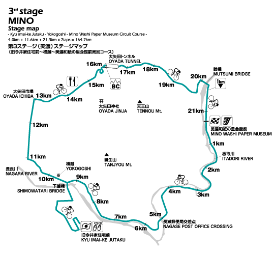 #3 MINO Stage Map | 美濃ステージマップ