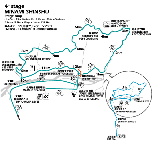 #4 MINAMISHINSHU Stage Map | ơޥå
