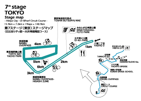 #7 TOKYO Stage Map | 東京ステージマップ