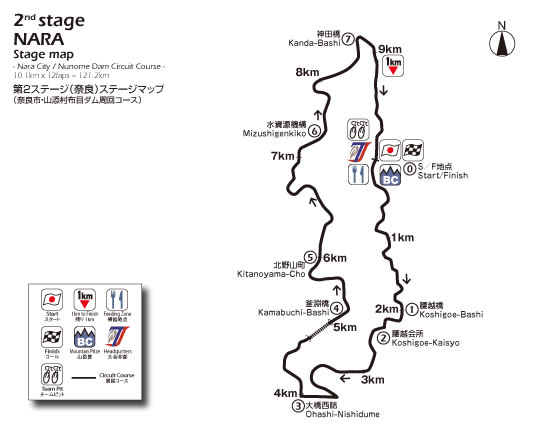 奈良　ステージマップ