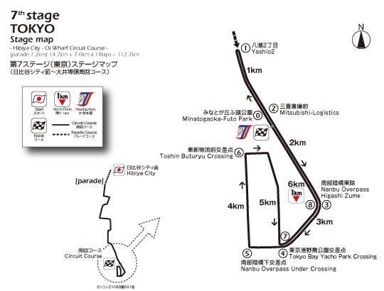 東京　ステージマップ